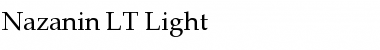 Download Nazanin LT Light Font