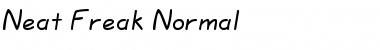 Download Neat Freak Normal Font