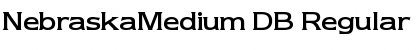 Download NebraskaMedium DB Regular Font