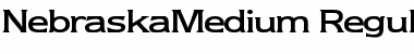 Download NebraskaMedium Regular Font