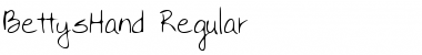 Download BettysHand Regular Font Title Preview