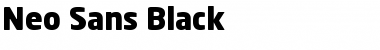 Download Neo Sans Black Font