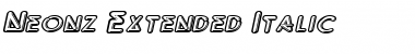 Download Neonz-Extended Font