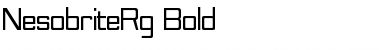 Download Nesobrite Bold Font