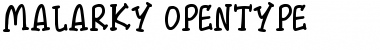 Download Malarky Regular Font Title Preview