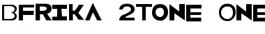 Download Bfrika 2Tone One Font Title Preview