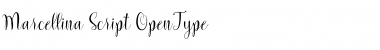 Download Marcellina Script Regular Font Title Preview