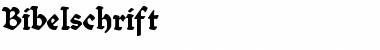 Download Bibelschrift Regular Font Title Preview