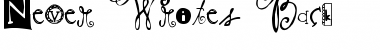 Download Never Writes Back Regular Font Title Preview