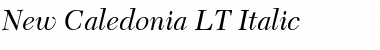 Download NewCaledonia LT Italic Font