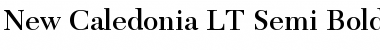 Download NewCaledonia LT SemiBold Regular Font