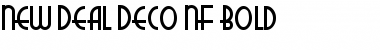 Download New Deal Deco NF Bold Regular Font