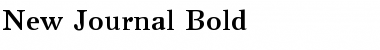 Download New Journal Bold Font