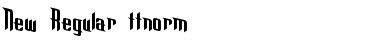 Download New Regular Font Title Preview