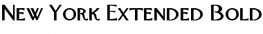 Download New York-Extended Font