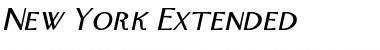 Download New York-Extended Font