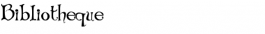 Download Bibliotheque Regular Font Title Preview