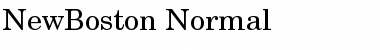 Download NewBoston Normal Font