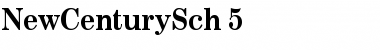 Download NewCenturySch 5 Regular Font