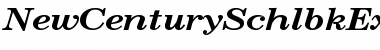 Download NewCenturySchlbkExt-Bold-Italic Regular Font