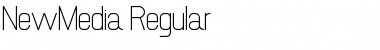 Download NewMedia Regular Font