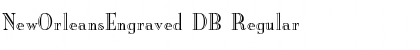 Download NewOrleansEngraved DB Font