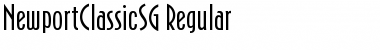 Download NewportClassicSG Regular Font