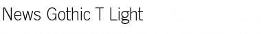 Download News Gothic T Light Regular Font