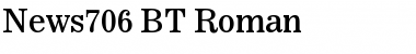 Download News706 BT Roman Font