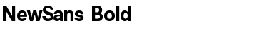 Download NewSans Bold Font