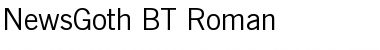 Download NewsGoth BT Roman Font