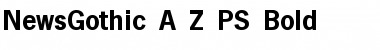Download NewsGothic_A.Z_PS Bold Font
