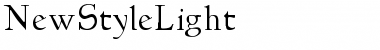 Download NewStyleLight Light Font
