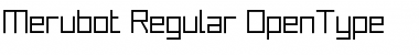 Download Merubot Regular Font