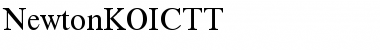 Download NewtonKOICTT Regular Font