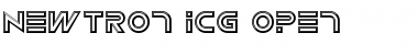 Download Newtron ICG Open Regular Font