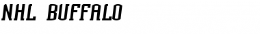 Download NHL Buffalo Regular Font Title Preview