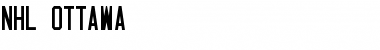 Download NHL Ottawa Regular Font Title Preview