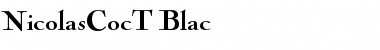 Download NicolasCocT Blac Font