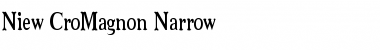Download Niew CroMagnon Narrow Regular Font