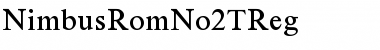 Download NimbusRomNo2TReg Regular Font