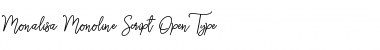 Download Monalisa Monoline Script Regular Font