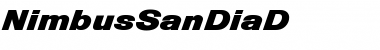Download NimbusSanDiaD Regular Font