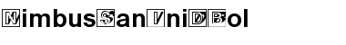 Download NimbusSanIniDBol Regular Font