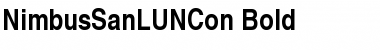 Download NimbusSanLUNCon Bold Font