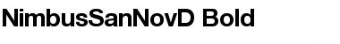 Download NimbusSanNovD Bold Font