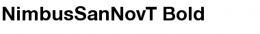 Download NimbusSanNovT Bold Font