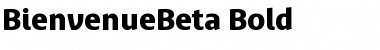 Download BienvenueBeta Bold Font Title Preview