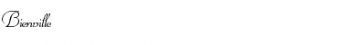 Download Bienville Regular Font Title Preview