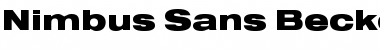 Download Nimbus Sans Becker DBlaExt Regular Font